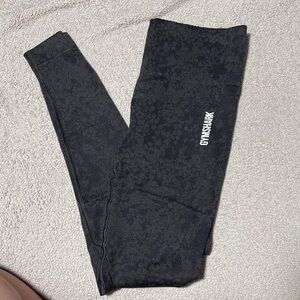 Gymshark Black Patterned Leggings